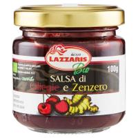 Lazzaris, salsa di ciliegie e zenzero biologica