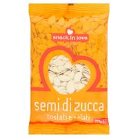 Snack In Love, semi di zucca tostati e salati 