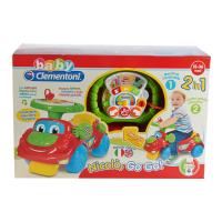 Baby Clementoni Nicolò, Go Go Cavalcabile Educativo Parlante, 2 batterie tipo AA/LR6 incluse - Età