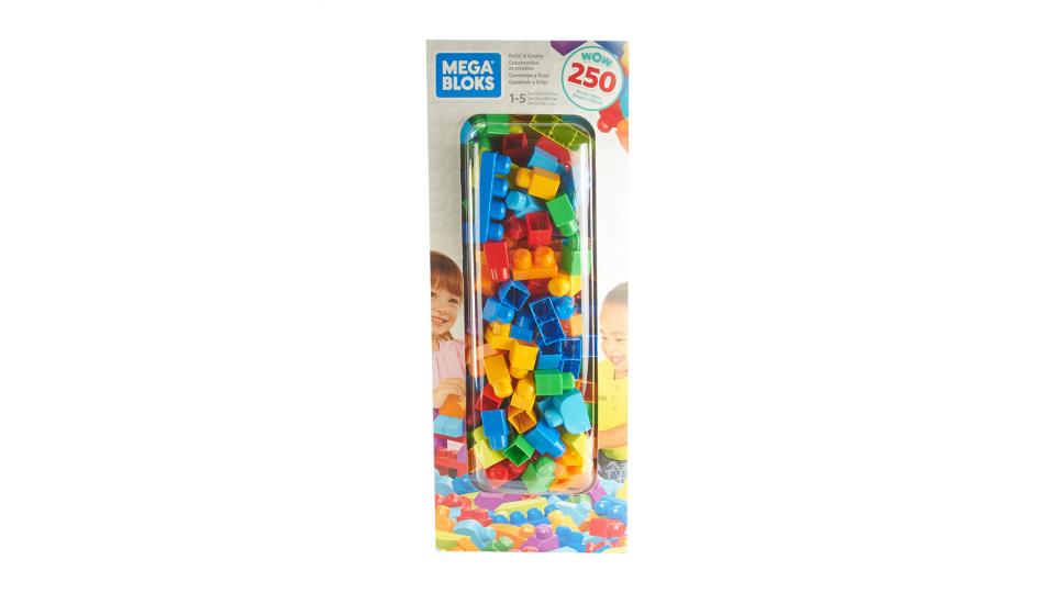 Mega Bloks Costruzioni, 250 pezzi - Età