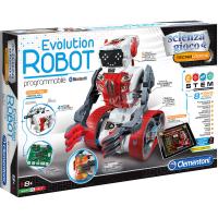 Clementoni Scienza & Gioco Tecnologica Evolution Robot Programmabile, 8 batterie tipo AA LR6 non incluse - Eta'