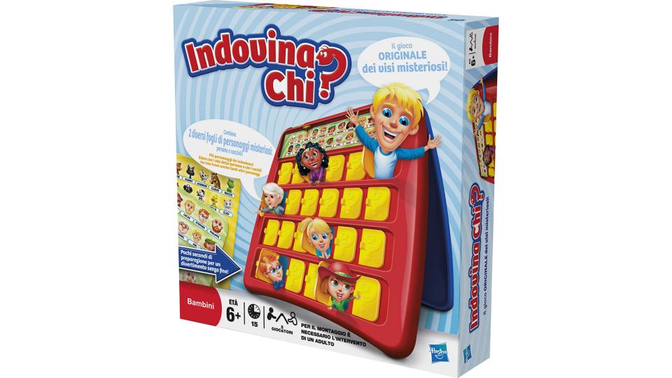 Indovina Chi?, gioco in scatola, 2 giocatori - Eta'