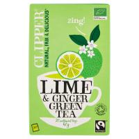 Clipper, Lime & Ginger Green Tea 20 filtri