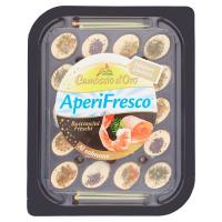 Bongrain Aperifresco Al Salmone, bocconcini freschi di camoscio d'oro