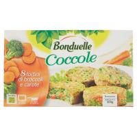 Bonduelle, Le Coccole sformatini di broccoli e carote surgelati conf.