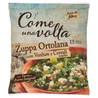 Come una volta, zuppa ortolana con verdure e cereali surgelata