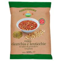 Campi Reali, Le Verdurissime zuppa cicerchia e lenticchie in salsa di pomodoro surgelata