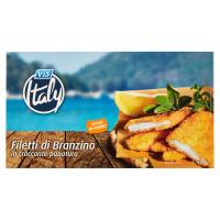 Vis Italy, filetti di branzino in croccante panatura surgelato