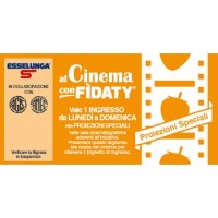 Un Buono Per Un Biglietto Di Ingresso Al Cinema Valido Da Lunedì Alla Domenica Per Le Proiezioni Speciali 400 PUNTI +