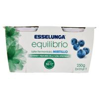 Esselunga Equilibrio, latte fermentato al mirtillo