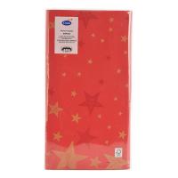 Duni Dunicel Tovaglia fantasia Shining Star Red, misura