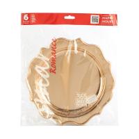 Happy Hours Piatto Romance, colore oro, diametro 26 cm