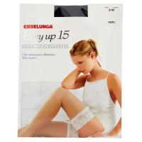 Esselunga Easy Up Calza autoreggente velatissima con bordo in pizzo