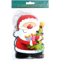 Chiudipacco grande sagomato con cordino