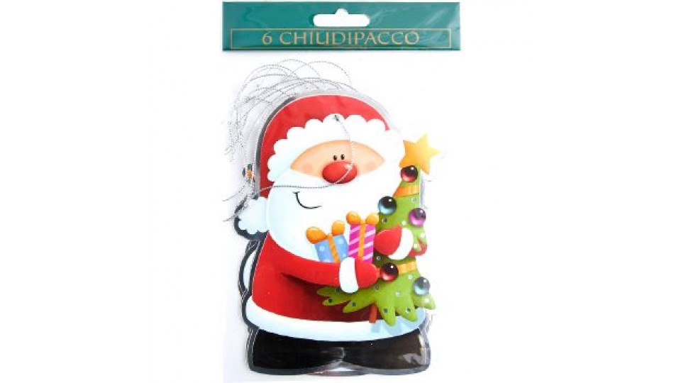 Chiudipacco grande sagomato con cordino