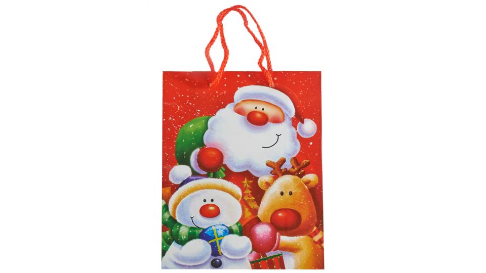 Sacchetto regalo medio, misura 18x8x23 cm