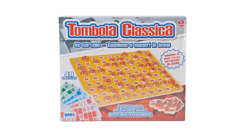 Tombola classica, gioco in scatola - Età