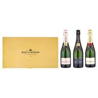 Moet & Chandon Confezione Luxe con 3 bottiglie da 75 cl