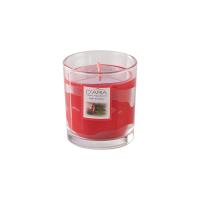 D'Aria Candela con bicchiere al profumo di legni aromatici