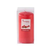 Candelizia Candela rossa al profumo di mirtilli rossi, misura