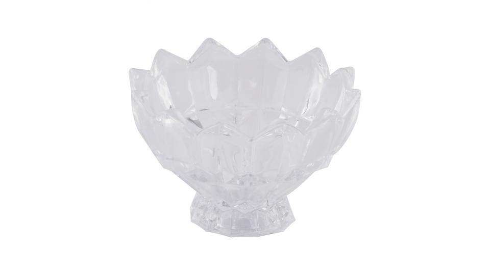 Coppetta in vetro, diametro 11,5 cm, altezza