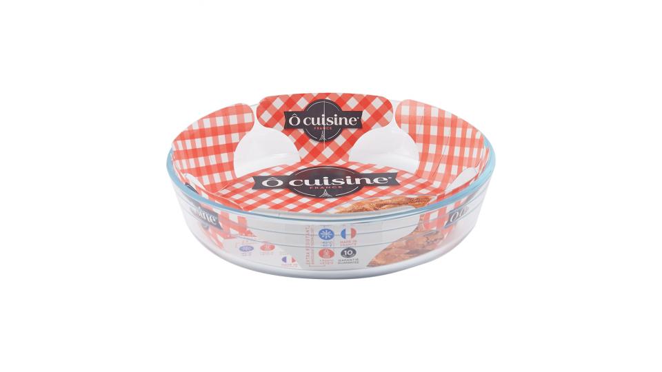 O Cuisine France Stampo per torta in vetro, diametro