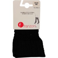 Franzoni Gambaletto, taglia unica, colore nero, lavorazioni assortite, poliammide e elastan
