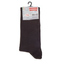 Carrera Calze lunghe rasate caldo cotone, 2 paia, colori assortiti