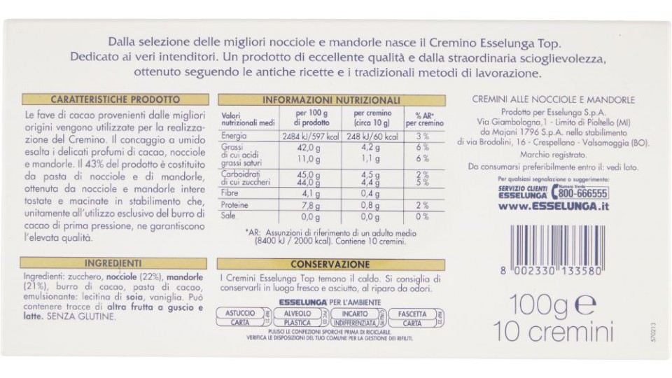 Esselunga Top, cremino