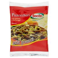 Bocon, pizzoccheri con patate e formaggi surgelati