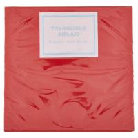 Tovaglioli Airlaid, colore rosso, misura 40x40 cm