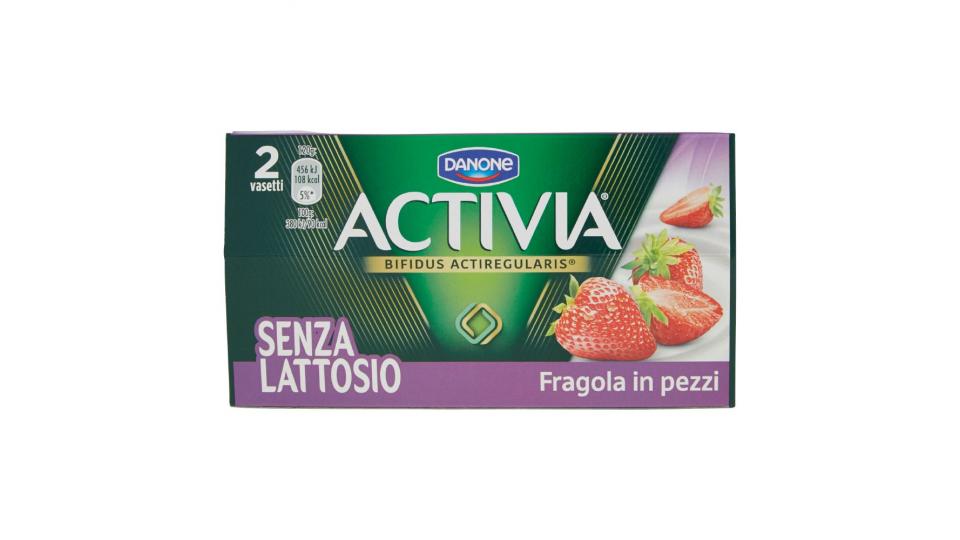 Danone Activia senza lattosio alla fragola