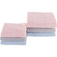 Pretti Collezione Roseto Asciugamano in puro cotone, misura