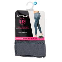 Pompea Active Up Leggings, colore grigio melange