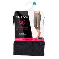 Pompea Active Up Capri Leggings, colore grigio antracite