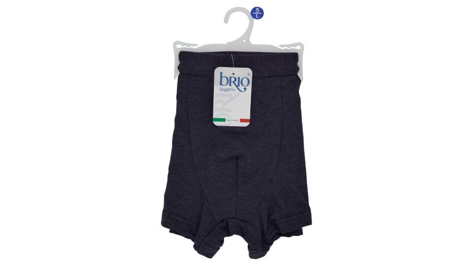 Brio Lingerie Boxer, colore blu melange