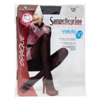 Sanpellegrino Opaque Velluto Collant coprente con cinturino comfort