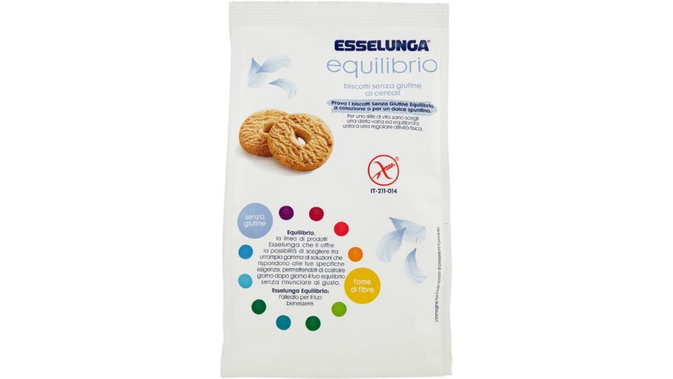 Esselunga Equilibrio, biscotti ai cereali senza glutine Colazione E Cereali Spesa Online a