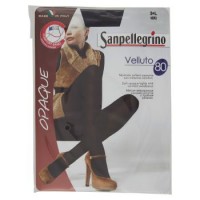 Sanpellegrino Opaque Velluto Collant coprente con cinturino comfort