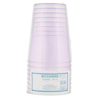 Bicchieri di plastica, colore lilla