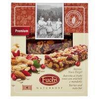 Fuchs, Premium barretta ai frutti rossi con arachidi e mandorle