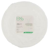 Biò Piatti compostabili biodegradabili, diametro 23 cm