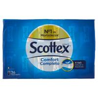 Scottex fazzoletti di carta 4 veli in fantasie assortite, 36 pacchetti da