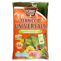 Terre di Casa Terriccio universale specifico per rinvasi, trapianti, semine, giardinaggio e orto
