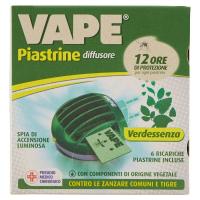 VAPE, Piastrine Verdessenza elettroemanatore 