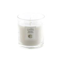 D'Aria Candela con bicchiere in vetro al profumo di gelsomino