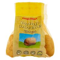 Patate novelle, confezionate