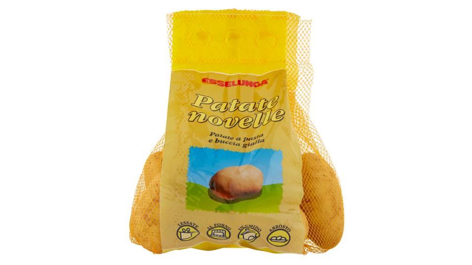 Patate novelle, confezionate