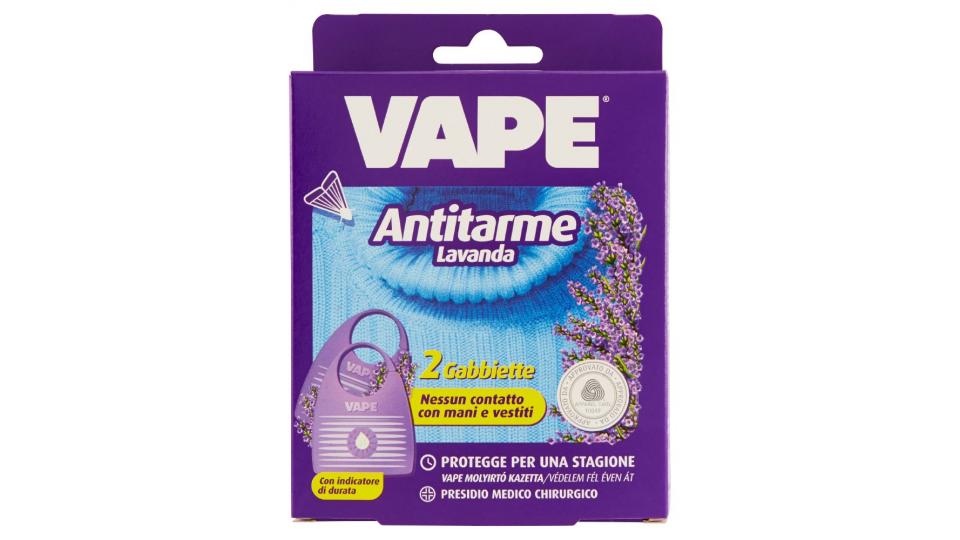 Vape, Antitarme lavanda