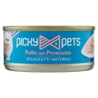 Picky Pets, gatto sfilaccetti naturali pollo con prosciutto